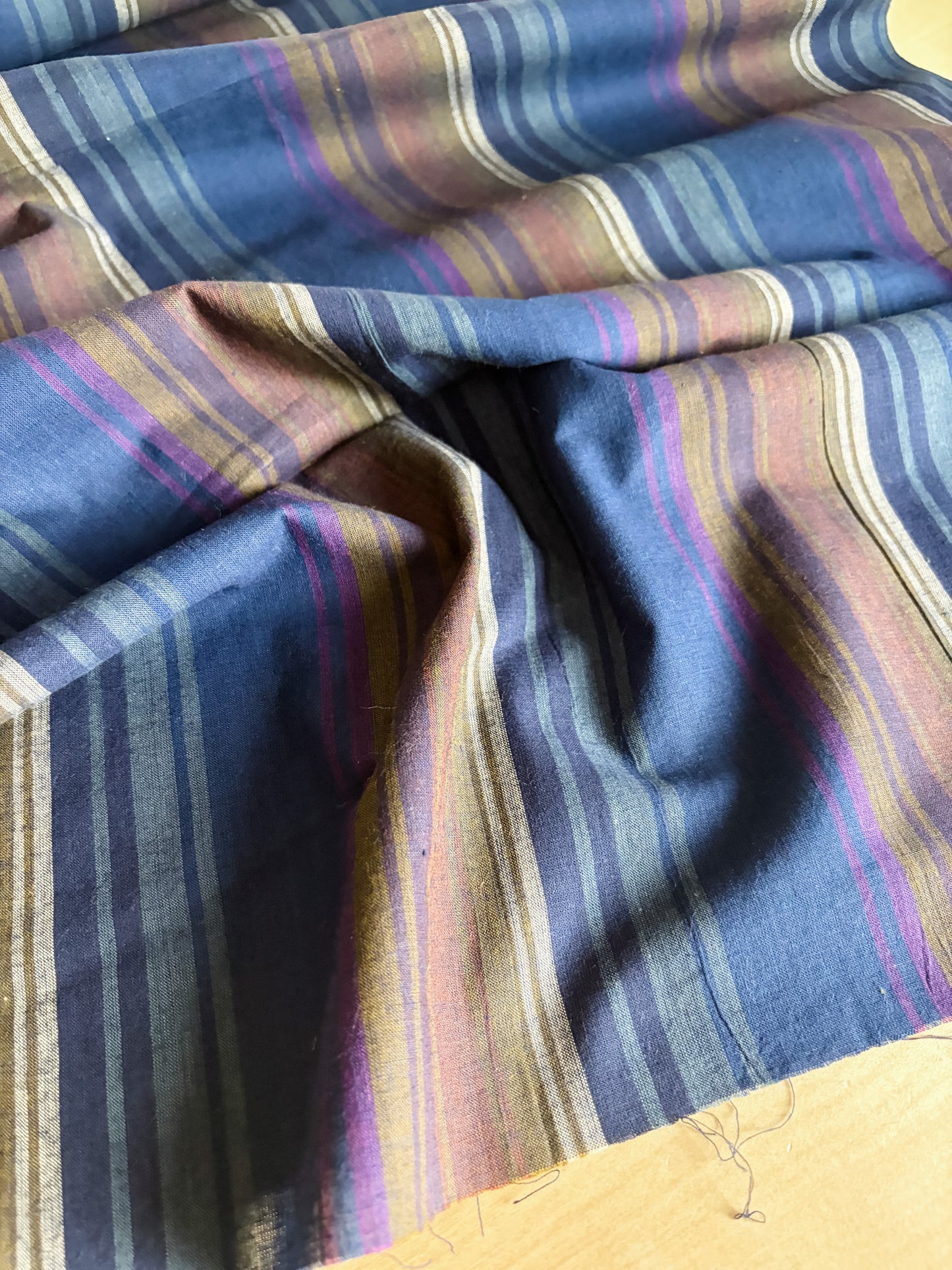 Kaffe Fassett Woven Stripes – Exotic Stripe in Midnight