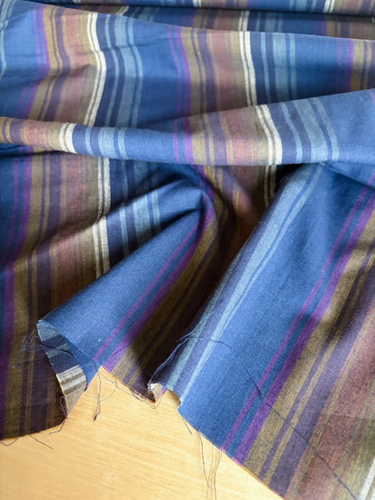 Kaffe Fassett Woven Stripes – Exotic Stripe in Midnight
