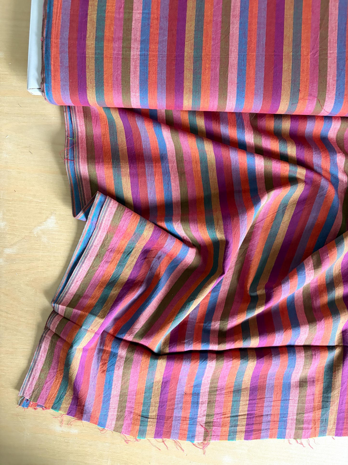 Kaffe Fassett Woven Stripes – Narrow Stripe in Sunset