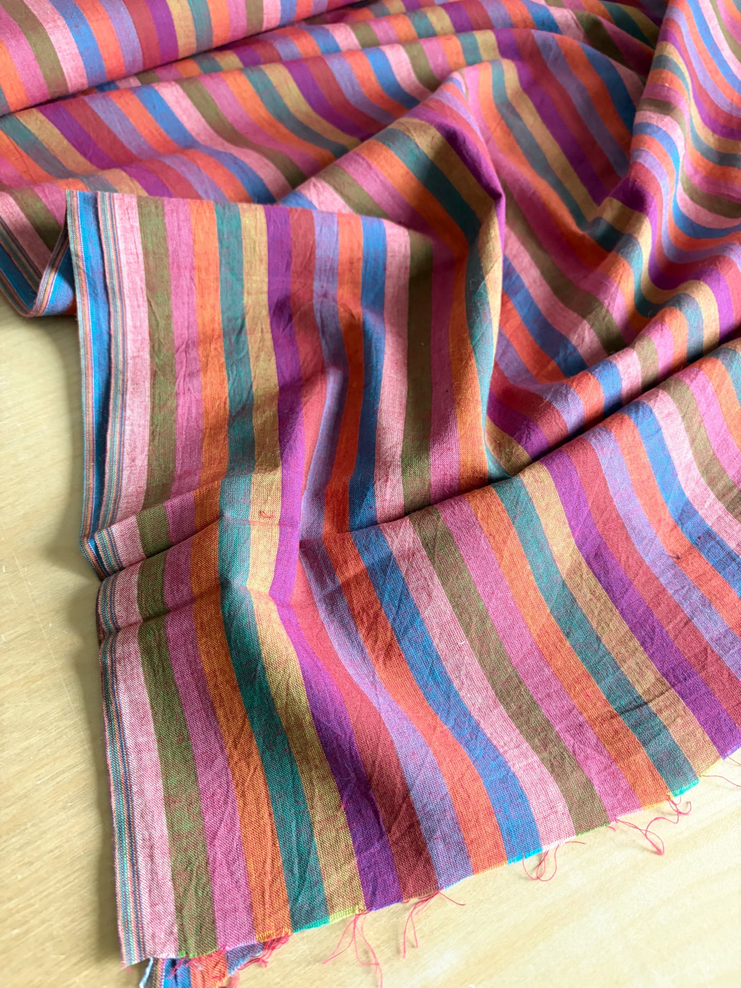 Kaffe Fassett Woven Stripes – Narrow Stripe in Sunset