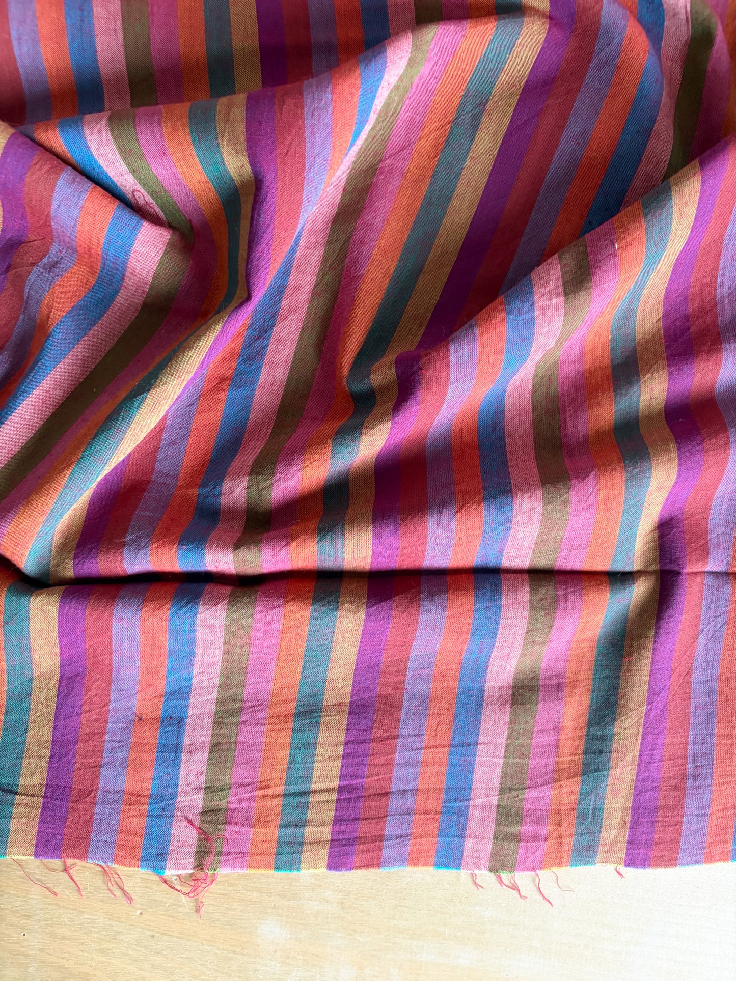 Kaffe Fassett Woven Stripes – Narrow Stripe in Sunset