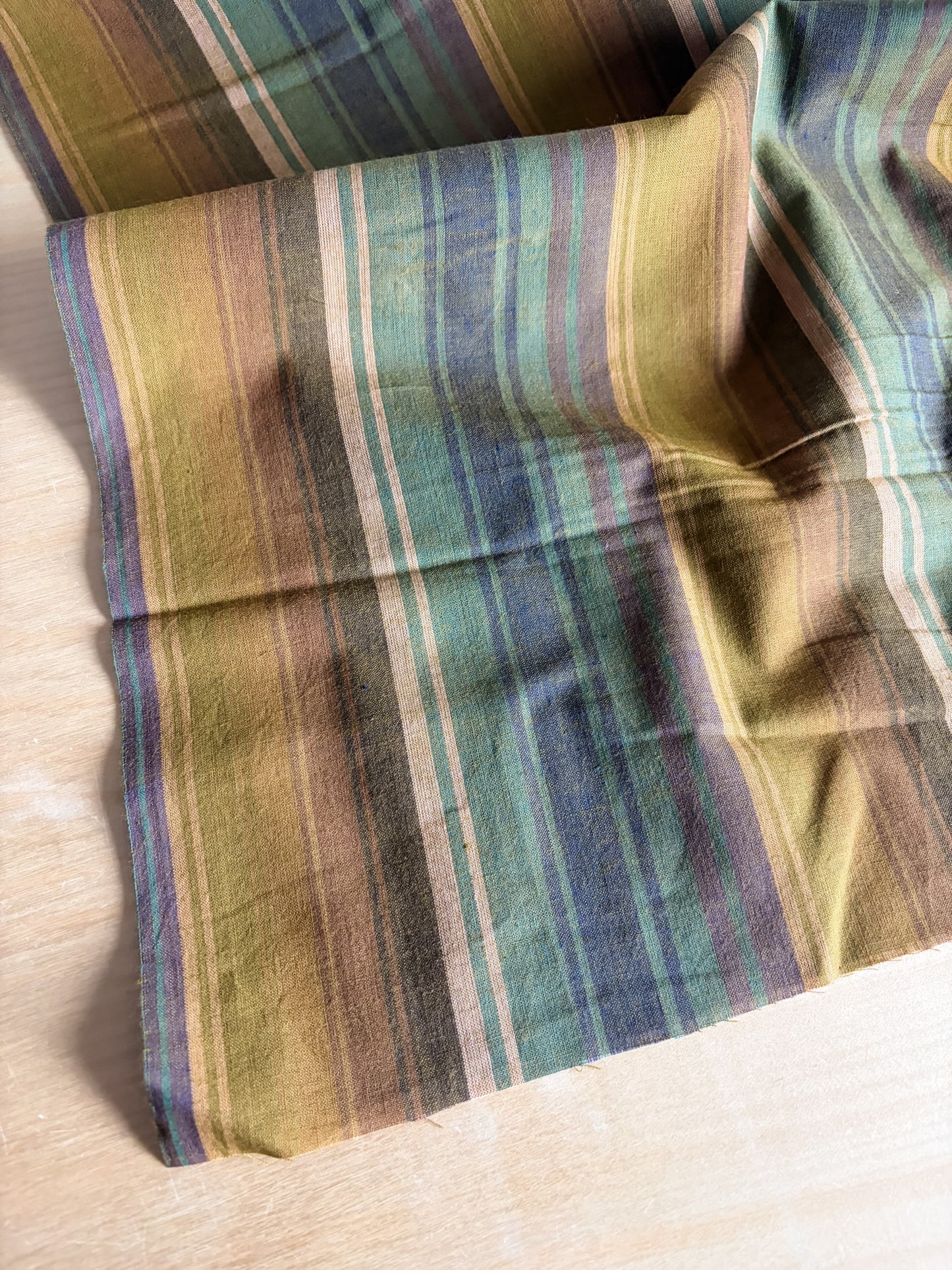 Kaffe Fassett Woven Stripes – Exotic Stripe in Khaki