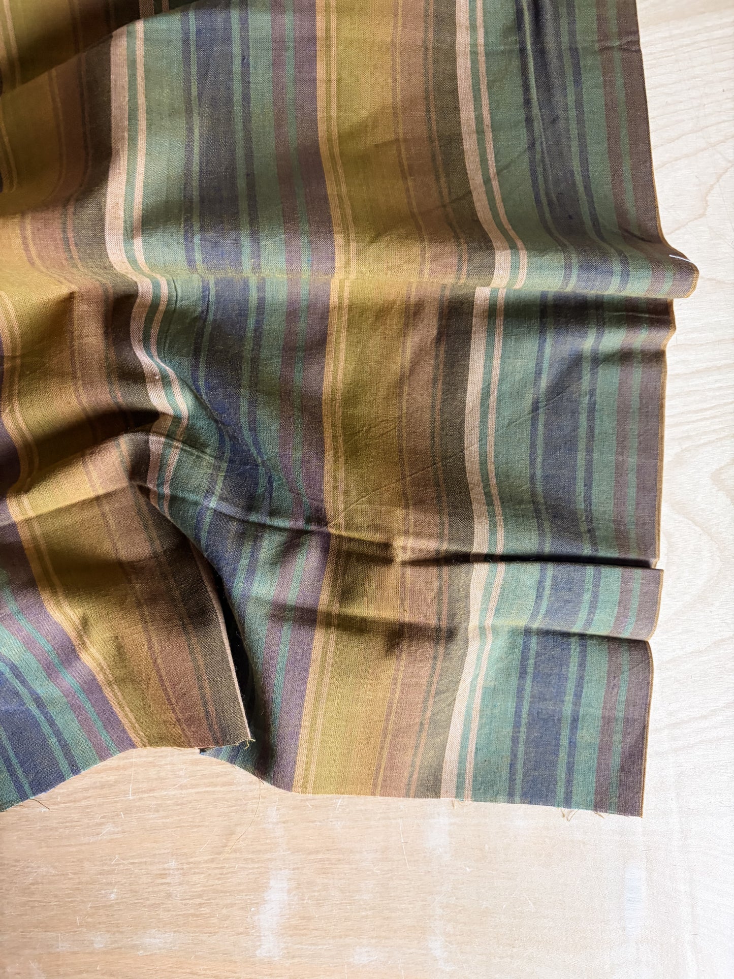Kaffe Fassett Woven Stripes – Exotic Stripe in Khaki