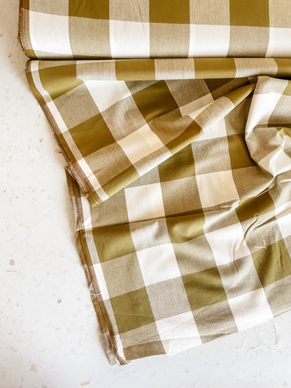 Fableism Camp Gingham – Moss (Large)