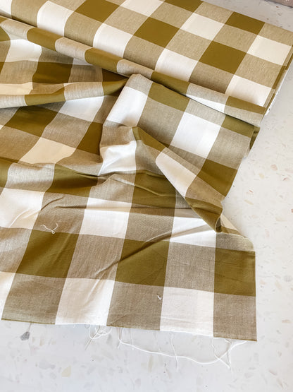 Fableism Camp Gingham – Moss (Large)