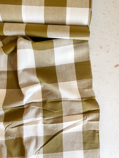 Fableism Camp Gingham – Moss (Large)