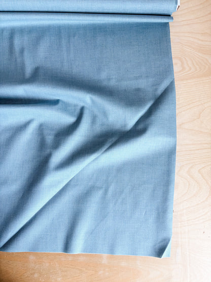 French General Quilting Cotton Solids in French Blue