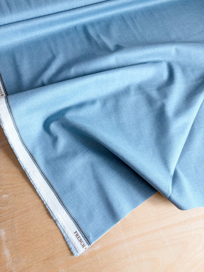 French General Quilting Cotton Solids in French Blue