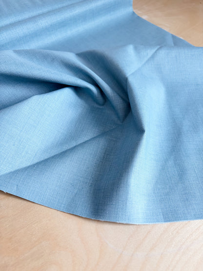 French General Quilting Cotton Solids in French Blue