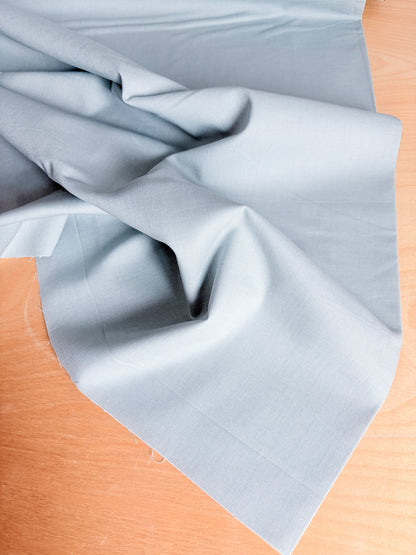 French General Quilting Cotton Solids in Ciel Blue