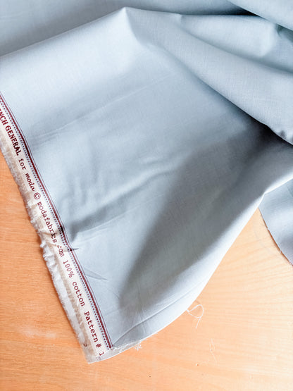 French General Quilting Cotton Solids in Ciel Blue
