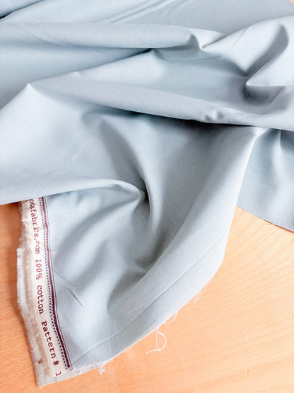 French General Quilting Cotton Solids in Ciel Blue
