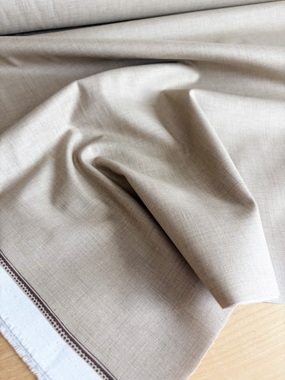 French General Quilting Cotton Solids in Oyster