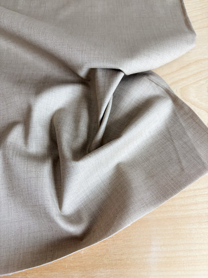 French General Quilting Cotton Solids in Oyster