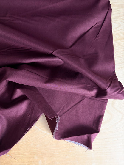 French General Quilting Cotton Solids in Bordeaux