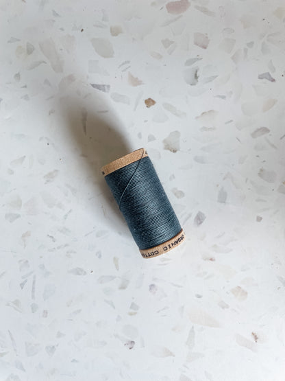 Organic 30wt Cotton Thread – Aegean Sea