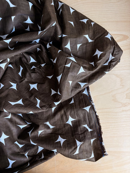 Mirage Cotton/Linen Fabric in Sable