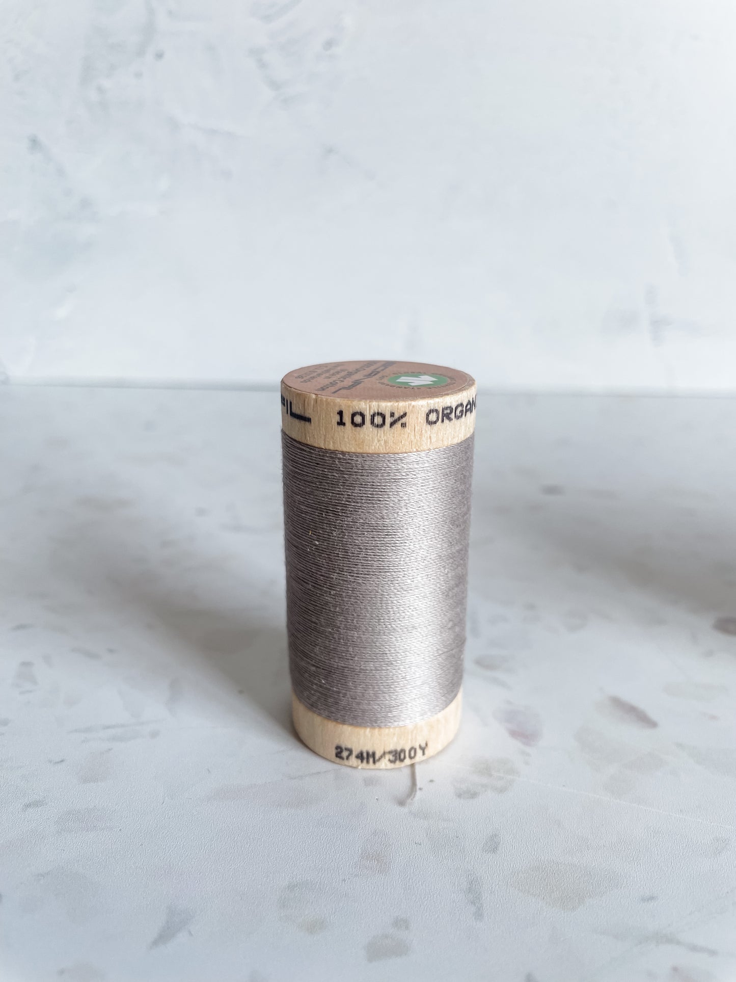 Organic 30wt Cotton Thread – Chateau Gray