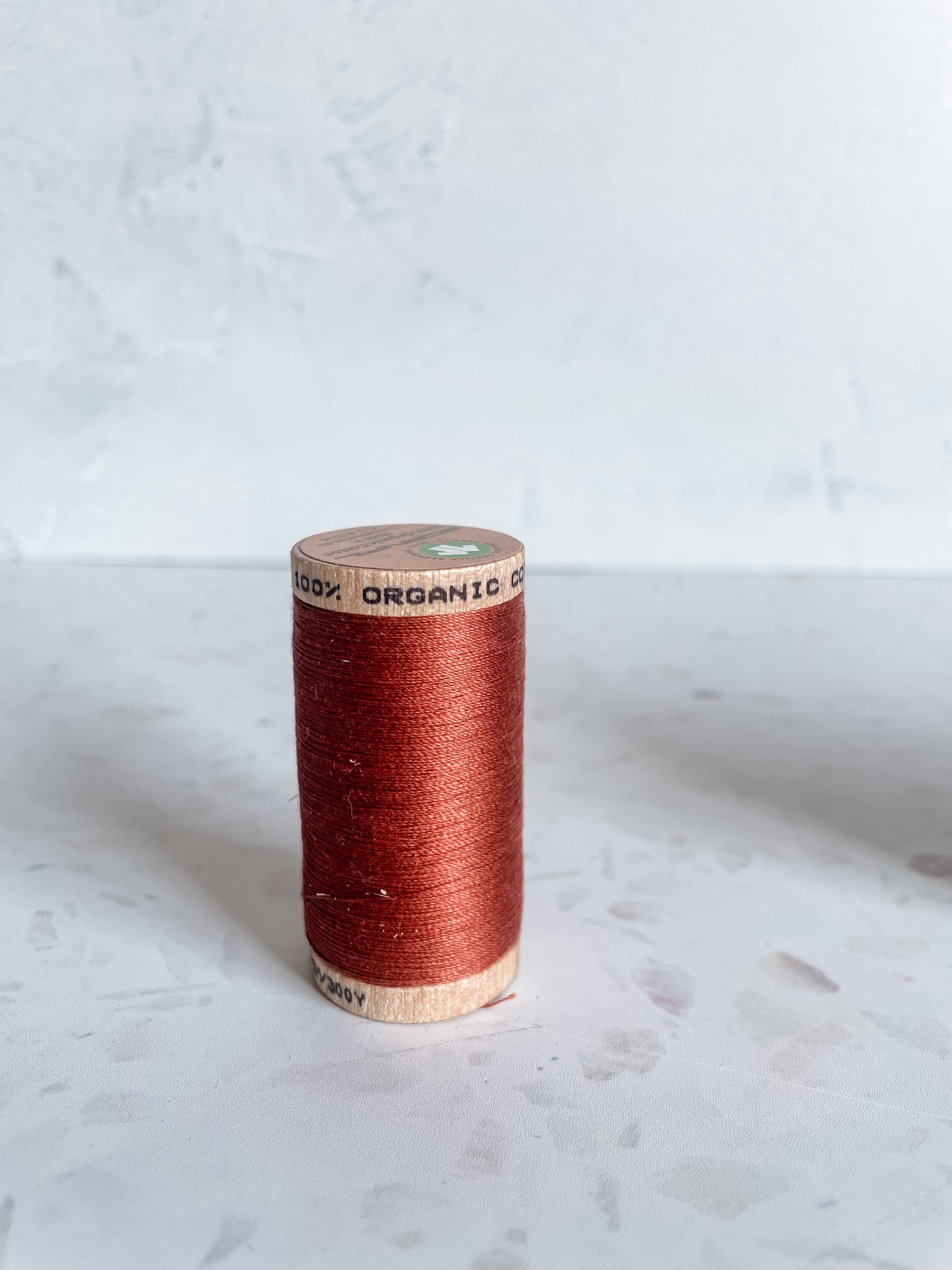 Organic 30wt Cotton Thread – Baked Clay