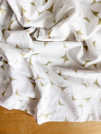 Mirage Cotton/Linen Fabric in Sand