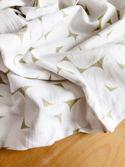 Mirage Cotton/Linen Fabric in Sand