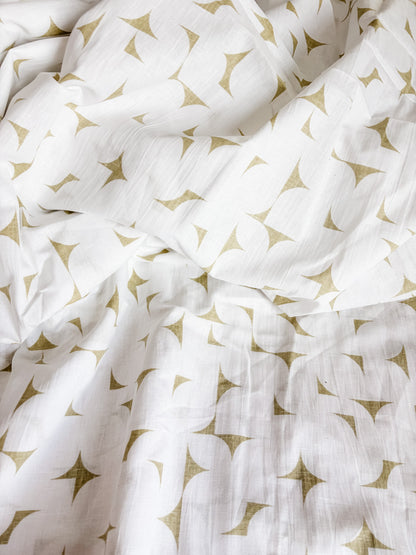 Mirage Cotton/Linen Fabric in Sand