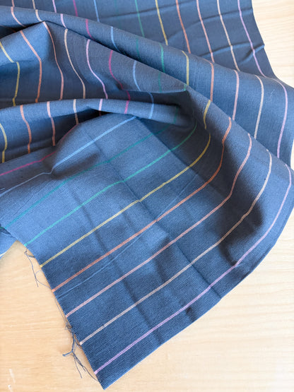 Fableism Lucky Loom – Skinny Stripe in Dark Rainbow