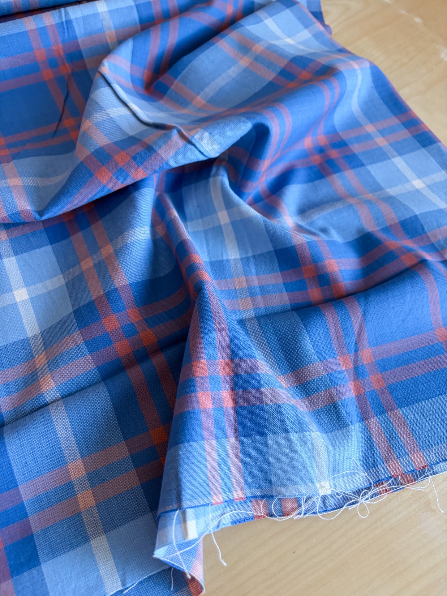 Fableism Arcade Plaid Wovens in Lazuli