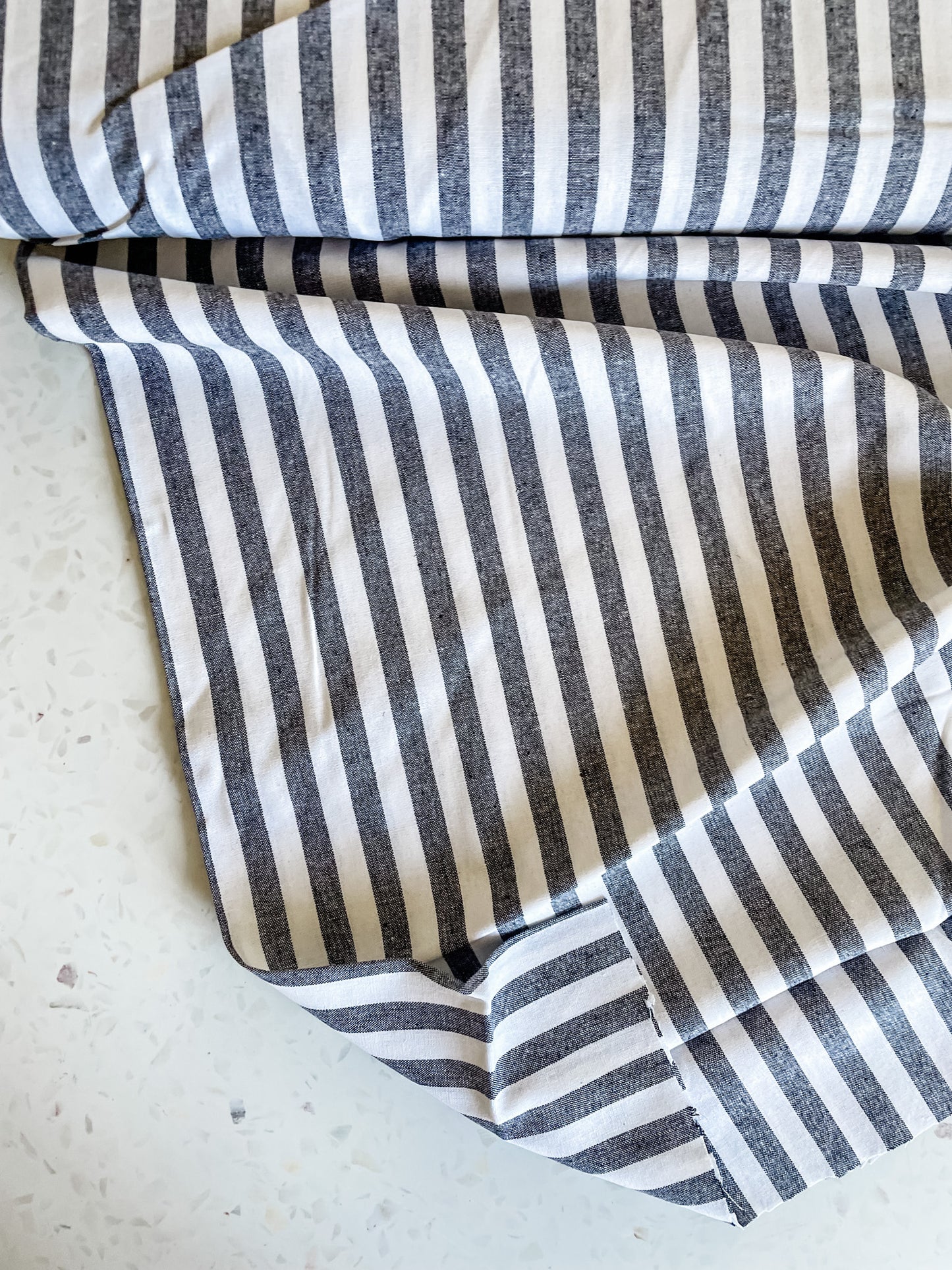 Yarn Dyed Classic Wovens – Black Stripe (Wide)
