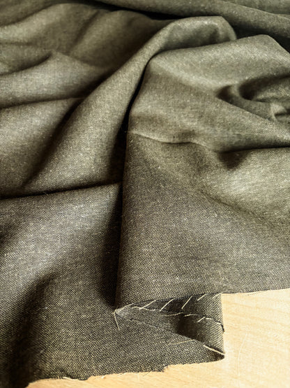 Brussels Washer Linen Blend in Fern