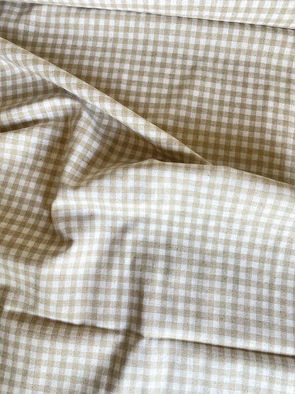 Yarn Dyed Classic Wovens – Natural Check