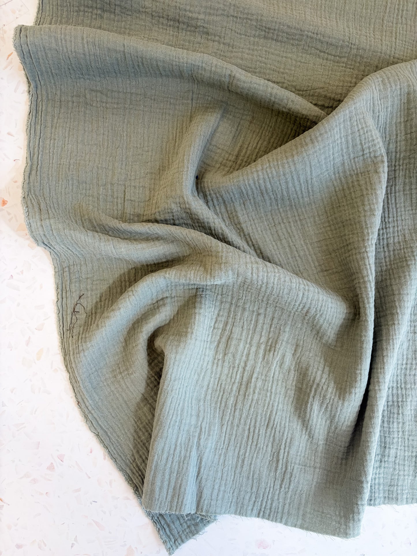 Zola Organic Cotton Double Gauze in Sage