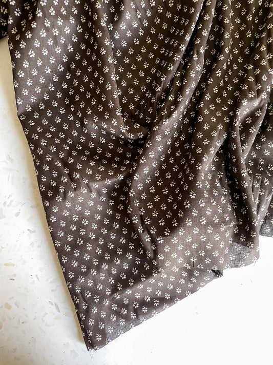 Dark Chocolate Piccolino Cotton/Linen Blend