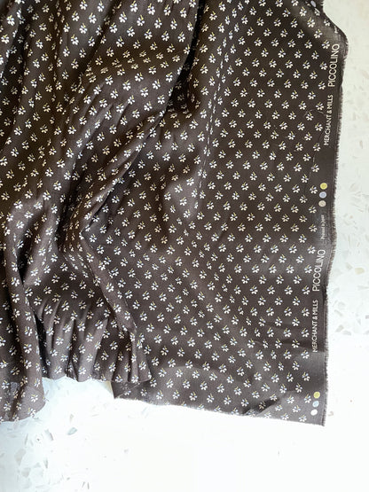 Dark Chocolate Piccolino Cotton/Linen Blend