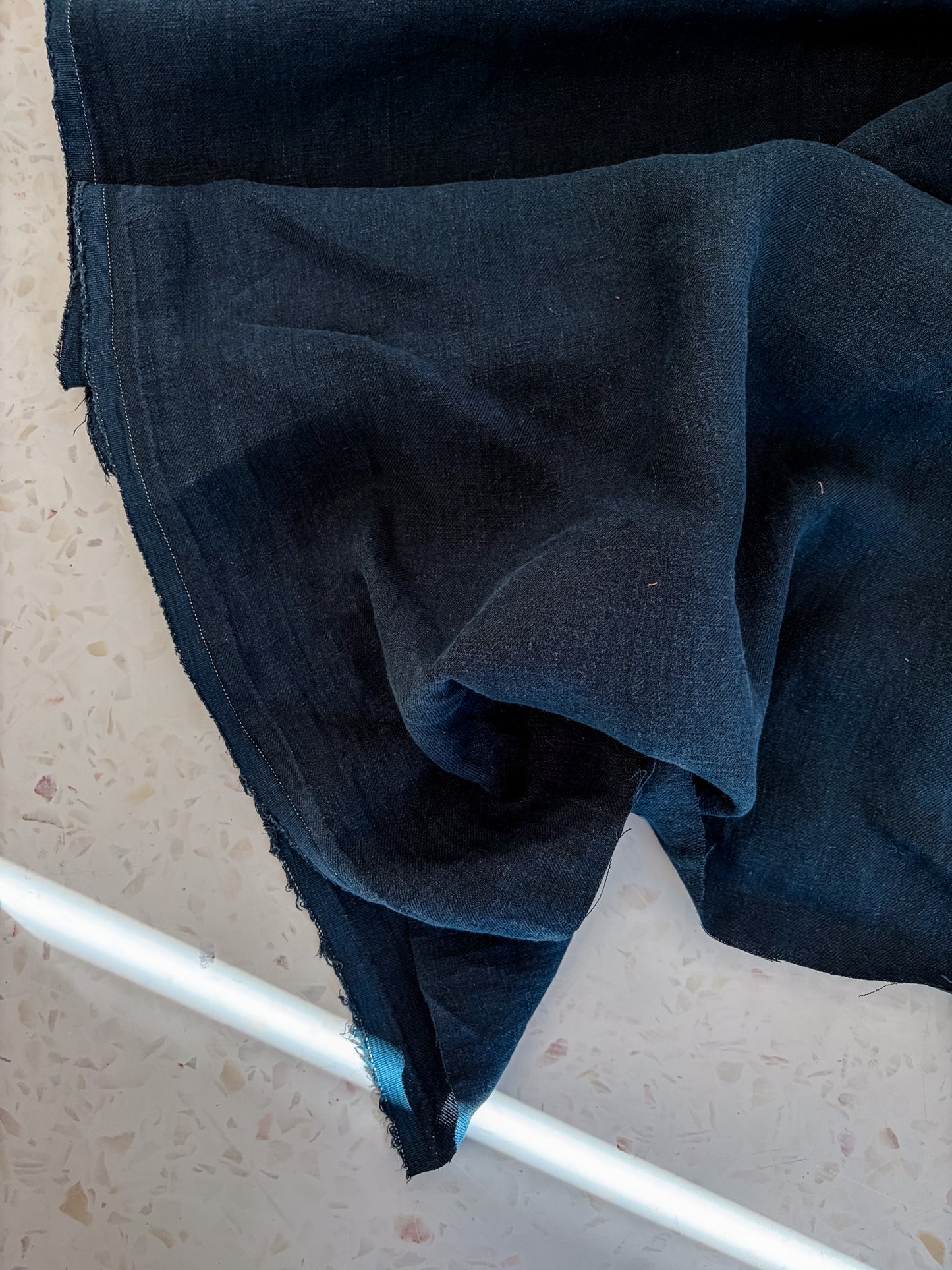 Nomad Heavy Linen Twill in Jewel