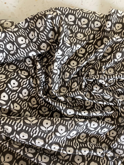 Indian Cotton – Moonflower Blockprint