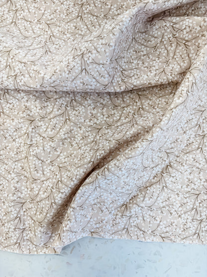 Botanical Ascent Quilting Cotton in Haku