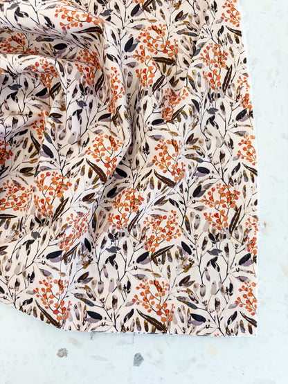 Feathered Berries Quilting Cotton