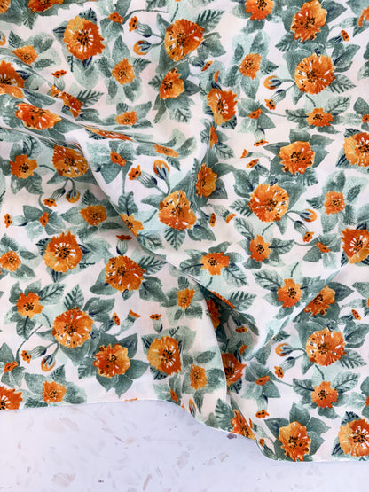 Barcelona Casa Vicens in Gold Quilting Cotton