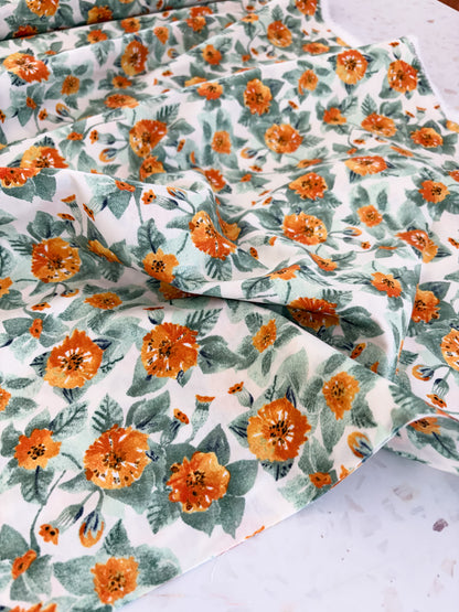 Barcelona Casa Vicens in Gold Quilting Cotton