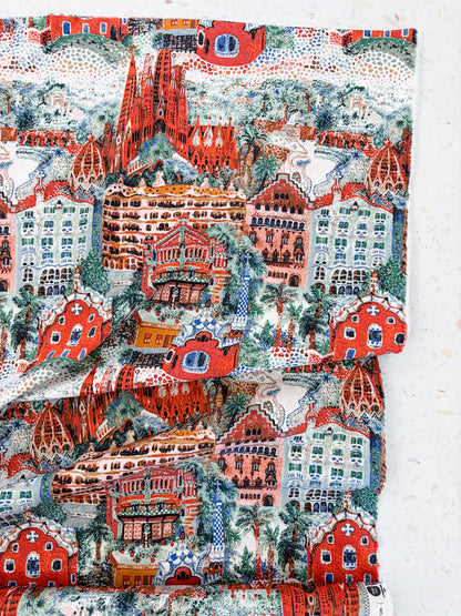 Barcelona Landmarks Quilting Cotton