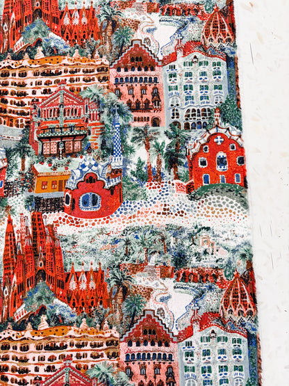Barcelona Landmarks Quilting Cotton