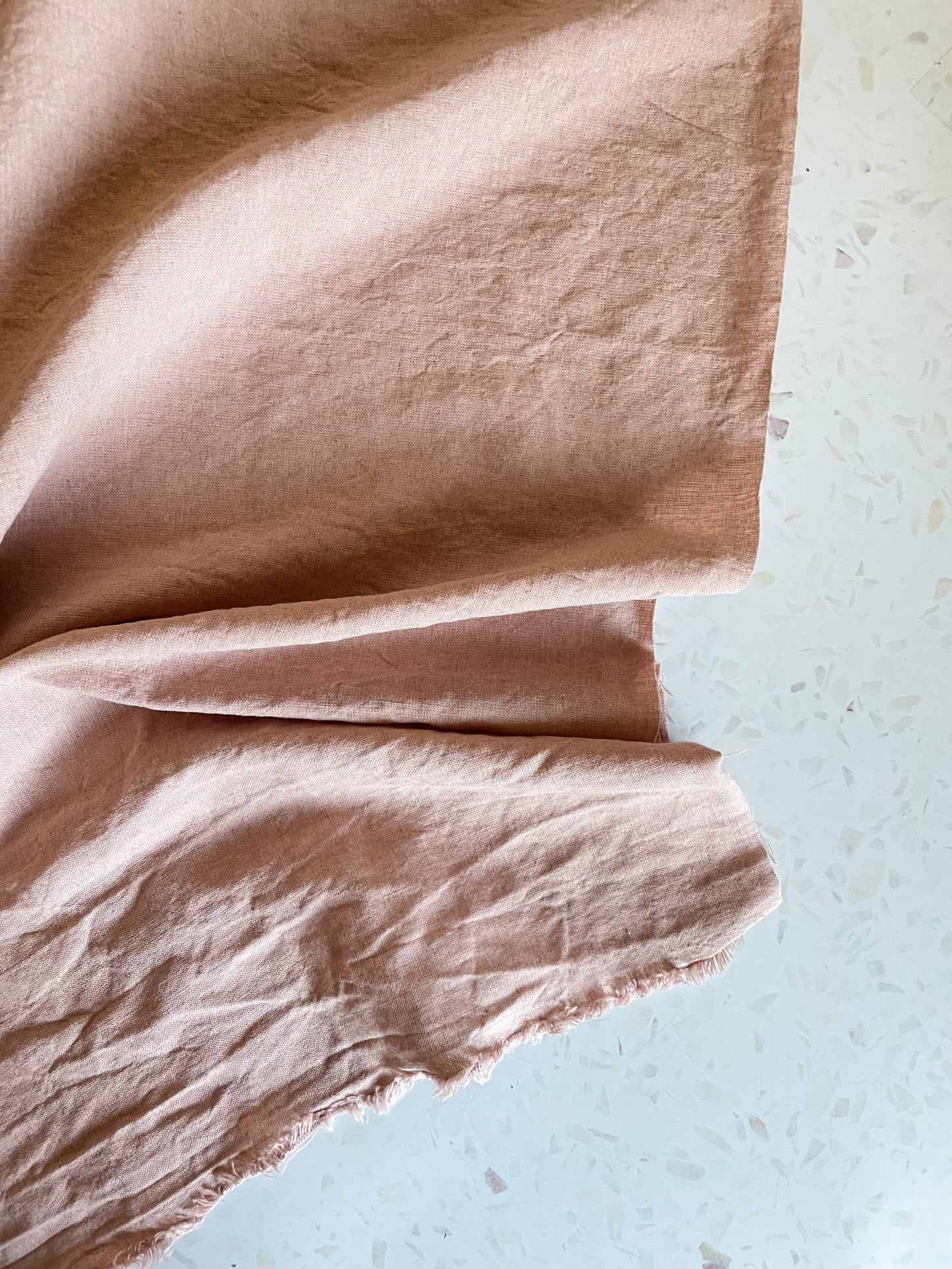 Merchant & Mills Portrait Pink Cotton/Linen