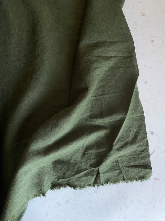 Merchant & Mills Elan Green Cotton/Linen