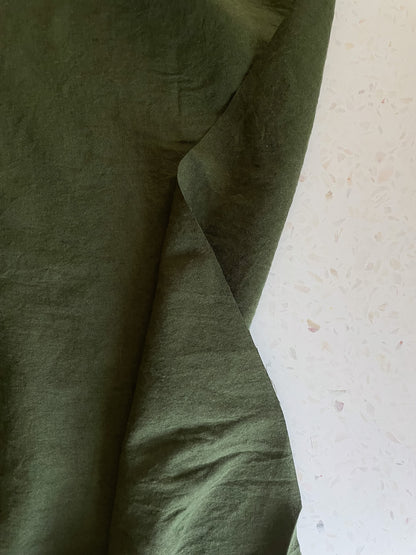 Merchant & Mills Elan Green Cotton/Linen