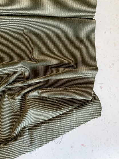 Brushed Cotton – Sorrel Stripe