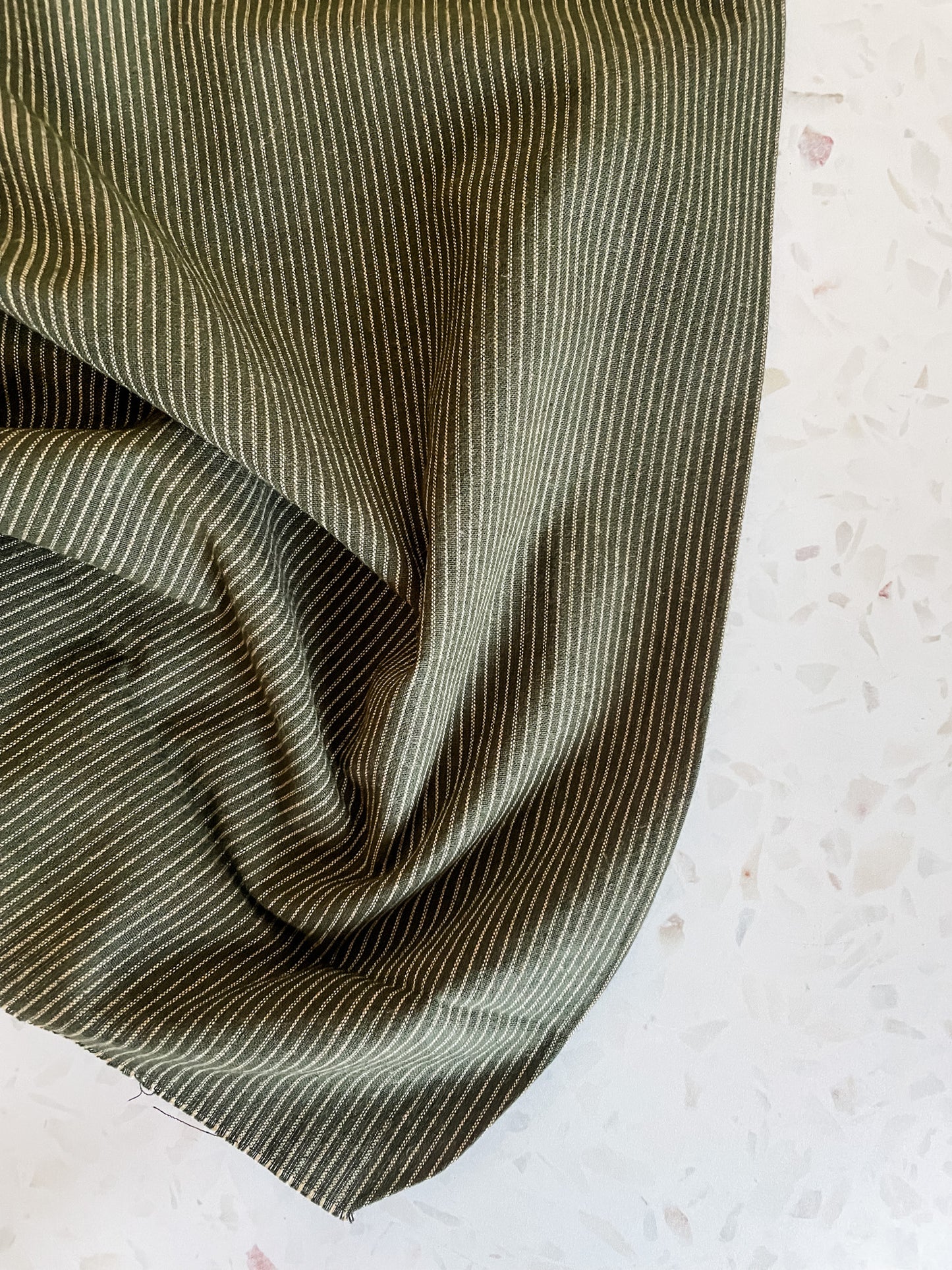 Brushed Cotton – Sorrel Stripe