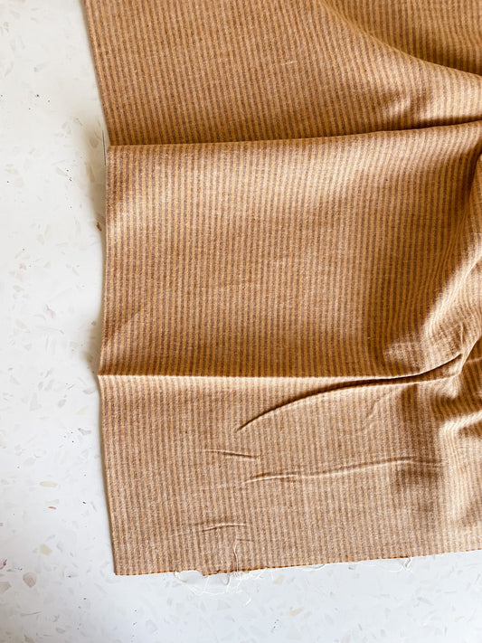 Brushed Cotton – Barley Stripe