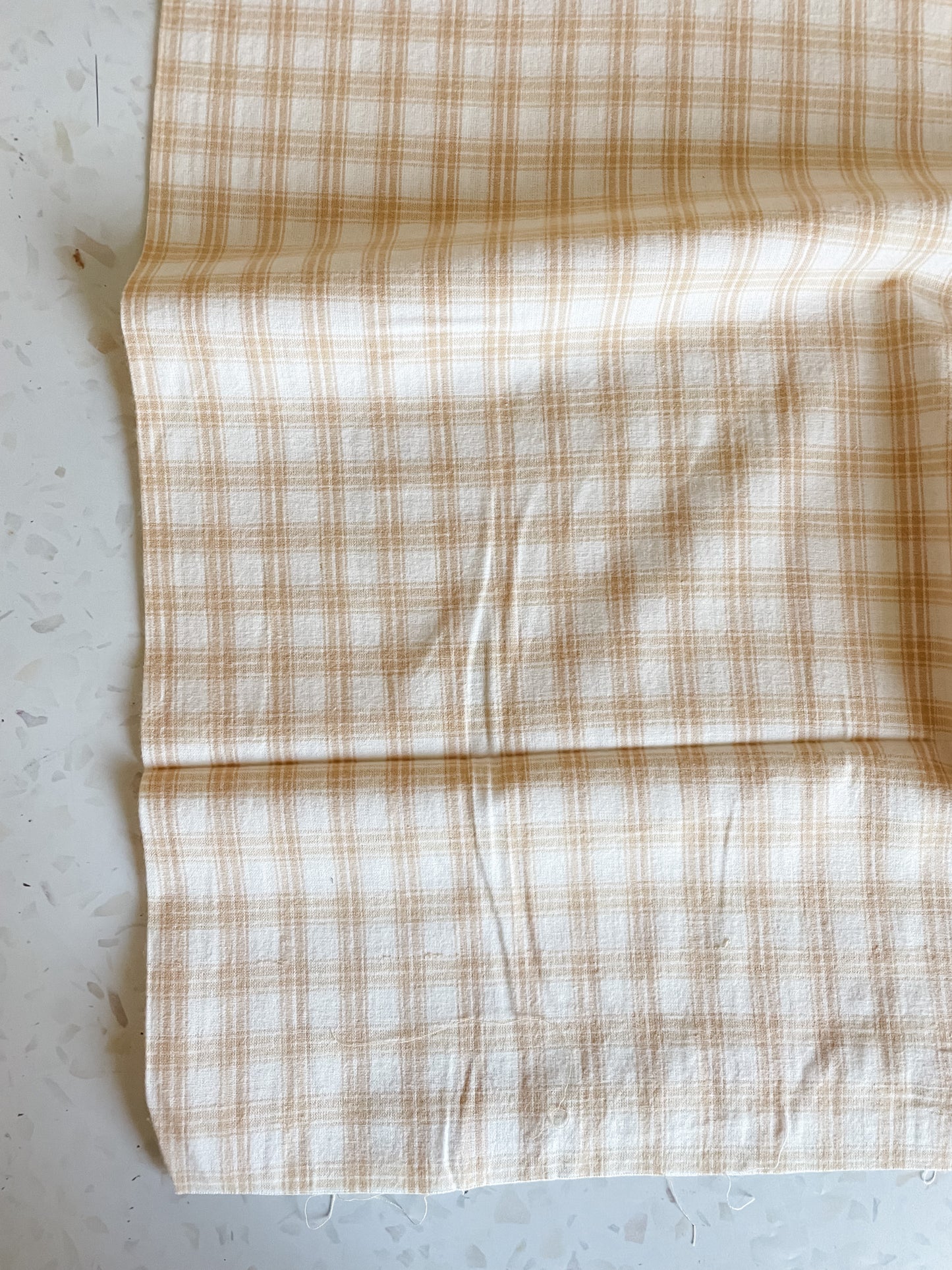 Brushed Cotton – Butternut Plaid