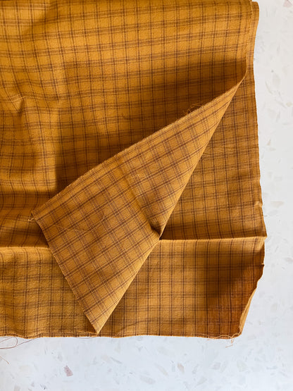 Brushed Cotton – Amber Glow Plaid